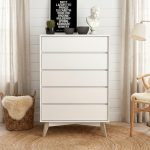 TIVOLI 5 Drawer Chest-White