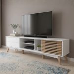 TIVOLI 180CM TV Cabinet-White - Image 2