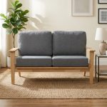 ATIVO 2 Seater Solid Wood Sofa-Natural