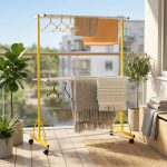 MIRYA Cloth Hanger Towel Drying Hanger-Yellow