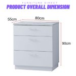 3 DRAWERS CABINET