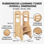 BUMBLEBEE Solid Wood Kids Standing Tower - Image 17
