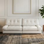 CLOUD 3 Seater Pet Friendly Sofa-Beige