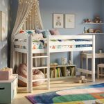 NANCY Solid Wood Mid Sleeper Bed-White - Image 7