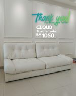CLOUD 3 Seater Pet Friendly Sofa-Beige - Image 19