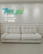 CLOUD 3 Seater Pet Friendly Sofa-Beige - Image 20