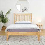 Moku Home NOVARA Single Bed Frame-Natural