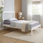 NOVARA Single Bed Frame-White - Image 2