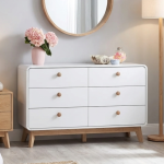 ADEN 6 Drawer Chest-White