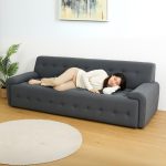 BORIS 3 Seater Pet Friendly Sofa-Pebble - Image 4
