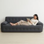 BORIS 3 Seater Pet Friendly Sofa-Pebble - Image 3