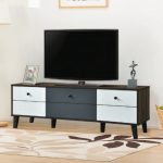 DUNDEE 150cm TV Cabinet-Walnut - Image 3