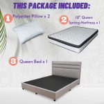 [Package] LINER Bed With 10 Inch Spring Mattress-2 Sizes - Image 4