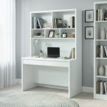 MONROE Study Desk With Hutch-White
