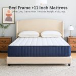 [Package] ROME Bed With 11 Inch Pocket Spring Mattress-2 Sizes