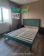 FLULLY Queen Size Bed Frame-Green - Image 18