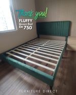 FLULLY Queen Size Bed Frame-Green - Image 19