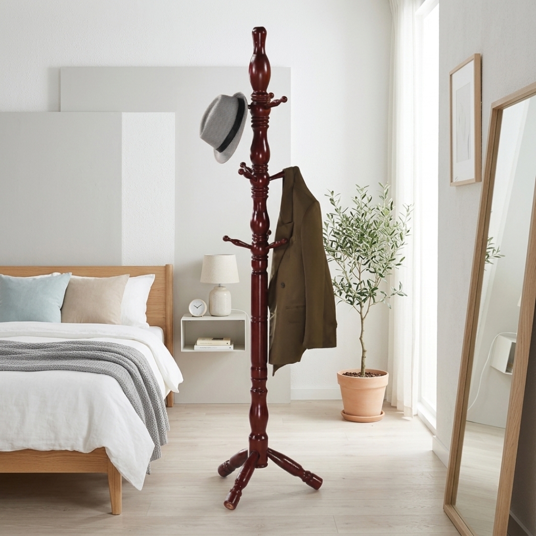 25015 MASEN-1 MASEN Solid Wood Coat hanger - Image 1