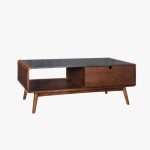 ZARAH 110cm Coffee Table-Walnut