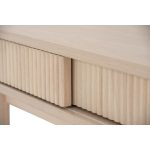 LUDLOW 120cm 2 Sliding Door Study Desk-White Wash - Image 4