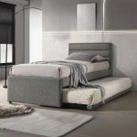 LINER Single Size Pet Friendly Pull Out Bed-Grey