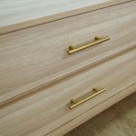 ALESANA 180cm Rattan Door TV Cabinet-Oak - Image 7