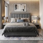 JANESSA Queen Size Pet Friendly Divan Bed Frame-Grey