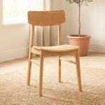 KODE Solid Bentwood Dining Chair-Natural