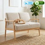 MIFO 2 Seater Pet Friendly Sofa-Beige