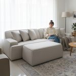 ANIKA 4 Seater Pet Friendly Sofa-Sand