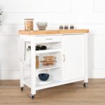 DESMOND Kitchen Cart-White