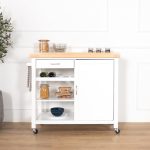 DESMOND Kitchen Cart-White - Image 2
