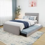 LINER Super Single Pull Out Bed-Grey - Image 2
