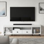 VILINDA 150cm TV Cabinet-White - Image 2