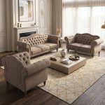 Alexandrina 123 Pet Friendly Fabric Sofa Set-Brown - Image 2
