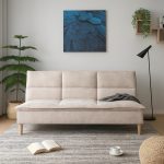 ESSIE 3 Seater Pet Friendly Sofa Bed-Beige - Image 5