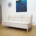 ESSIE 3 Seater Pet Friendly Sofa Bed-Beige - Image 6