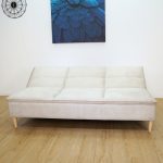 ESSIE 3 Seater Pet Friendly Sofa Bed-Beige - Image 7