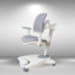 Y06 Kids Ergonomic Study Chair-Grey - Image 2