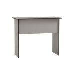 ECO 90CM Writing Desk With Key Lock-Grey - Image 3