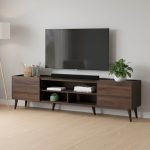 INGLEWOOD 180cm TV Cabinet-Walnut