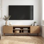 INGLEWOOD 180cm TV Cabinet-Oak