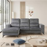 [Custom Made] DARCY 3 Seater L Shaped Push Back Sofa - Image 2