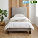 LOGAN Single Size Pet Friendly Bed-Grey