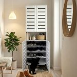 TORI 4 Door Shoe Cabinet-White - Image 2