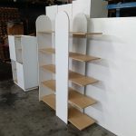 AGRO 5 Tier Display Rack Divider-White+Oak - Image 4