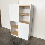 AGRO 2 Door Filling Cabinet-Oak+White - Image 4