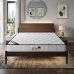 GENESIS Queen & King Size Wooden Bed Frame-Medium Brown
