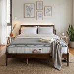 GENESIS Queen & King Size Wooden Bed Frame-Medium Brown - Image 3