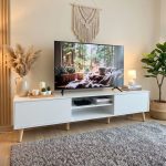 TANGO 6 Feet TV Cabinet-3 Colors - Image 2